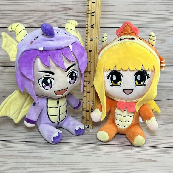 Inquisitor Master Merch Dragon Light & Charli Plushy 11" Fairy Tale Collection - Picture 2 of 15